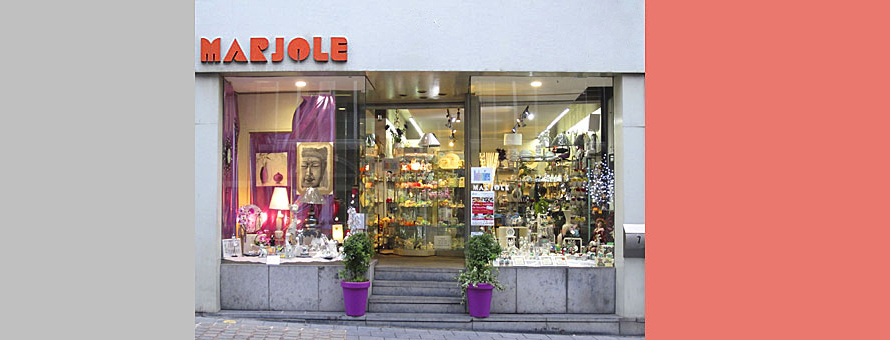 Facade du magasin Marjole Herstal