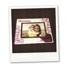 Cadre photo pour marraine