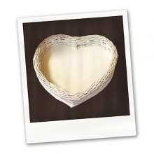 Panier coeur grand pour bonbonnières