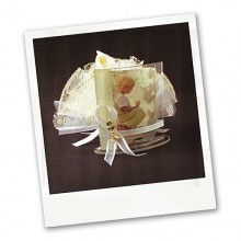 Bonbonnière pour communion-cadre photo