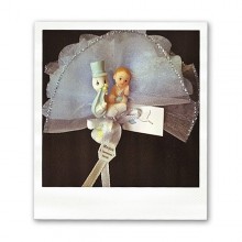 Cigogne et bébés - dragées